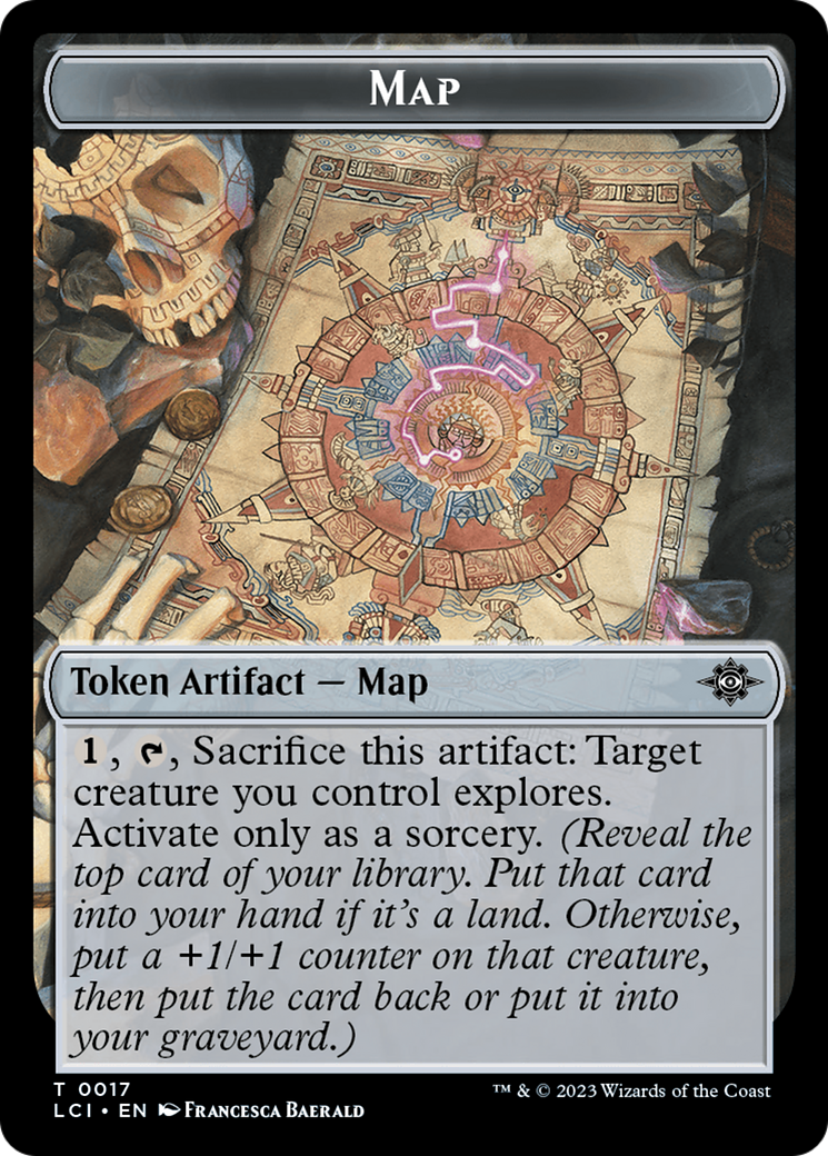 Shapeshifter // Map Double-Sided Token [Lorwyn Eclipsed Tokens] | L.A. Mood Comics and Games
