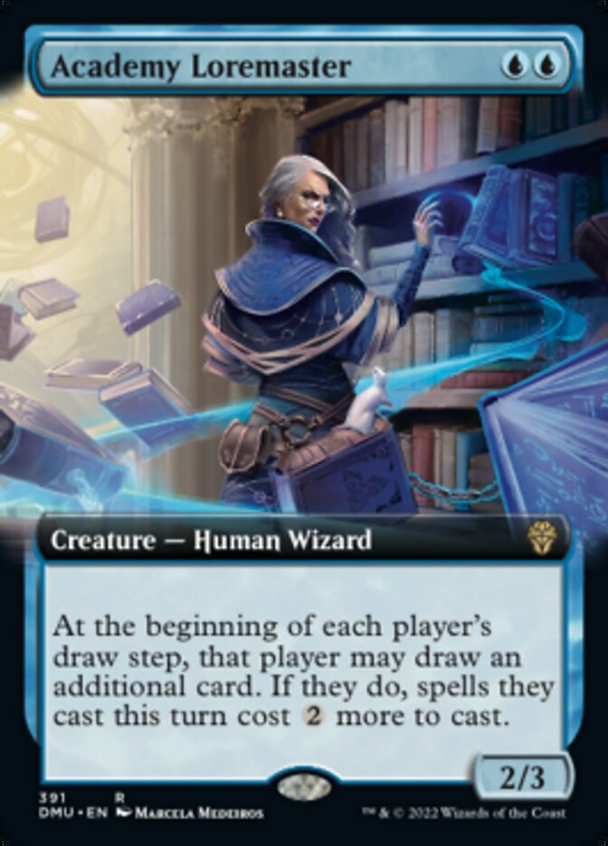 Academy Loremaster (Extended Art) [Dominaria United] | L.A. Mood Comics and Games