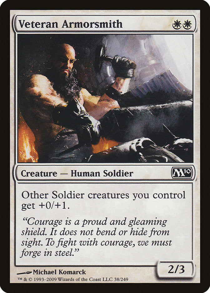 Veteran Armorsmith [Magic 2010] | L.A. Mood Comics and Games