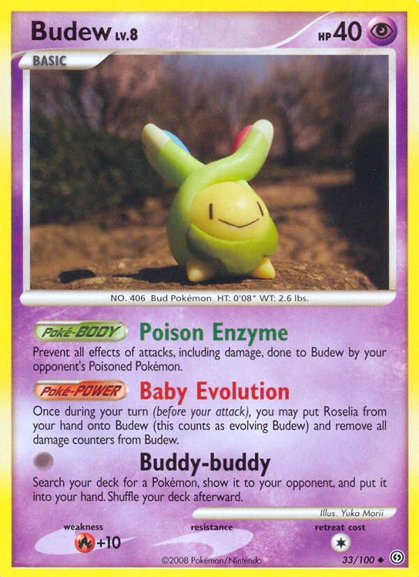 Budew (33/100) [Diamond & Pearl: Stormfront] | L.A. Mood Comics and Games