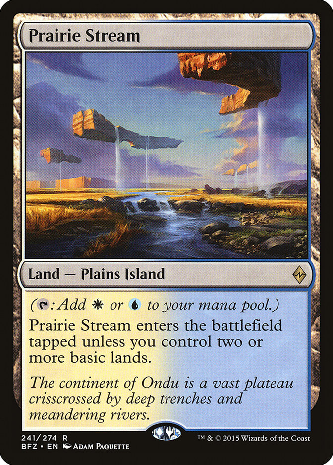 Prairie Stream [Battle for Zendikar] | L.A. Mood Comics and Games