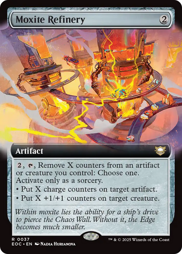 Moxite Refinery (Extended Art) [Edge of Eternities Commander] | L.A. Mood Comics and Games