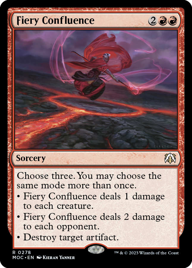 Fiery Confluence [March of the Machine Commander] | L.A. Mood Comics and Games