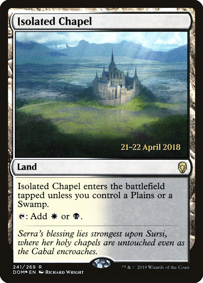 Isolated Chapel [Dominaria Prerelease Promos] | L.A. Mood Comics and Games