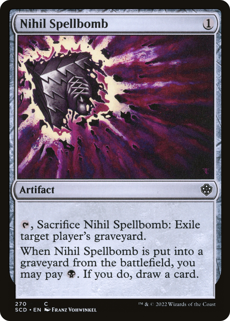 Nihil Spellbomb [Starter Commander Decks] | L.A. Mood Comics and Games