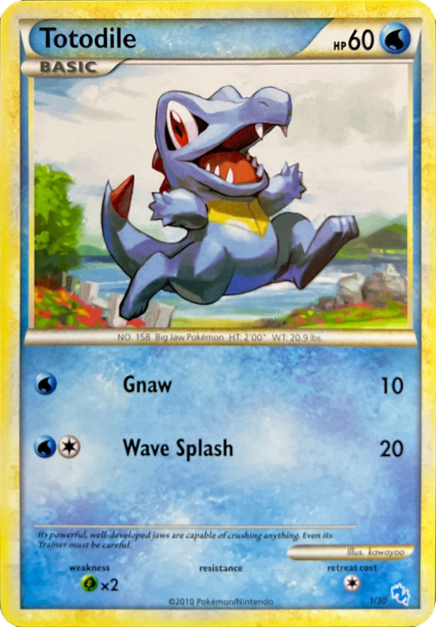 Totodile (1/30) [HeartGold & SoulSilver: Trainer Kit - Gyarados] | L.A. Mood Comics and Games