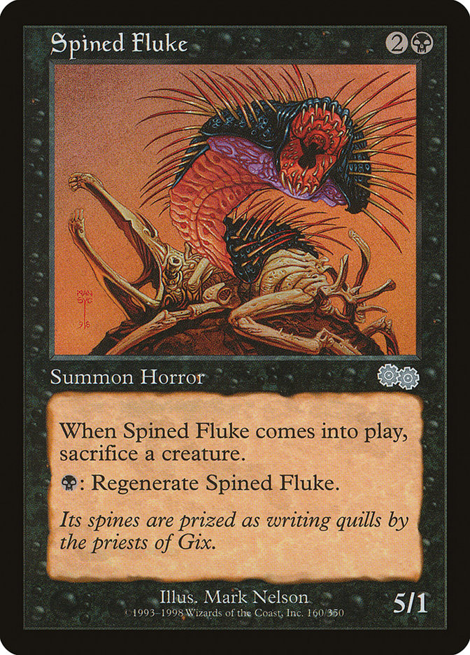 Spined Fluke [Urza's Saga] | L.A. Mood Comics and Games