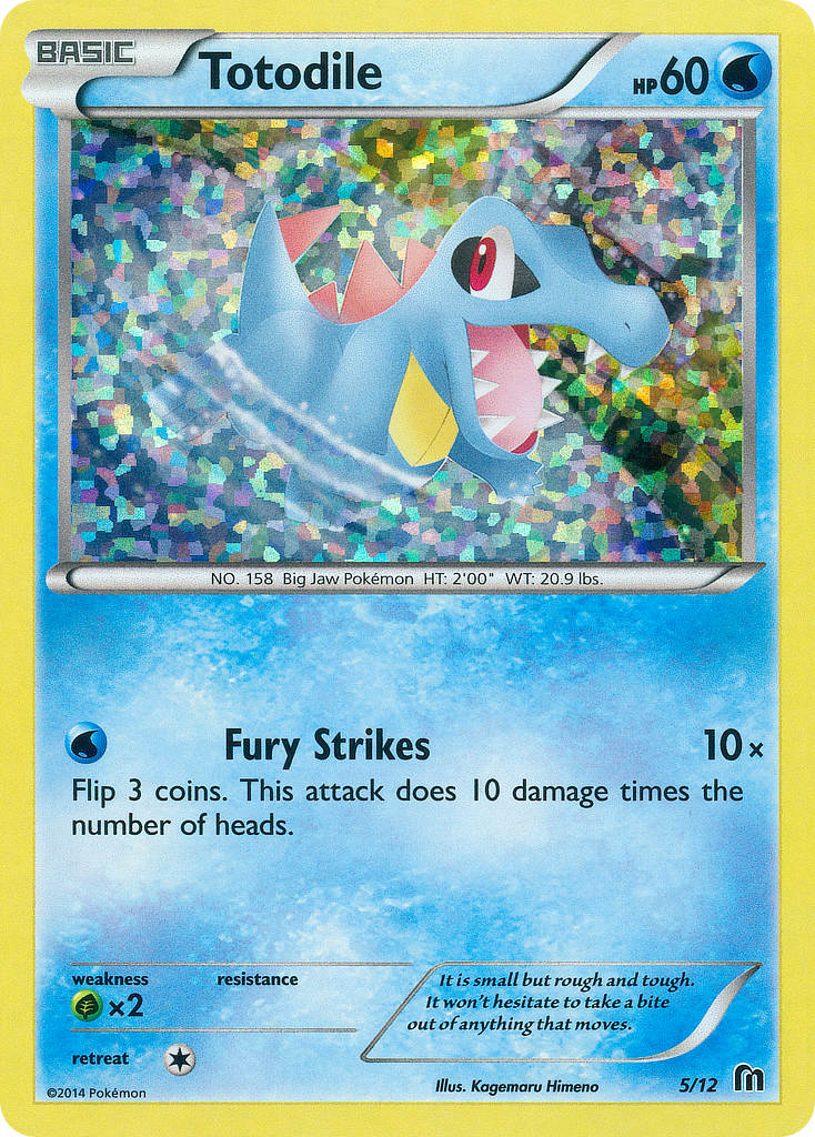 Totodile (5/12) [McDonald's Promos: 2016 Collection] | L.A. Mood Comics and Games