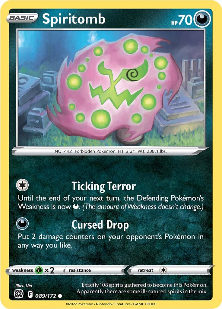 Spiritomb (089/172) [Sword & Shield: Brilliant Stars] | L.A. Mood Comics and Games