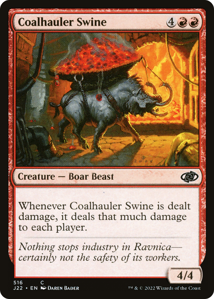 Coalhauler Swine [Jumpstart 2022] | L.A. Mood Comics and Games