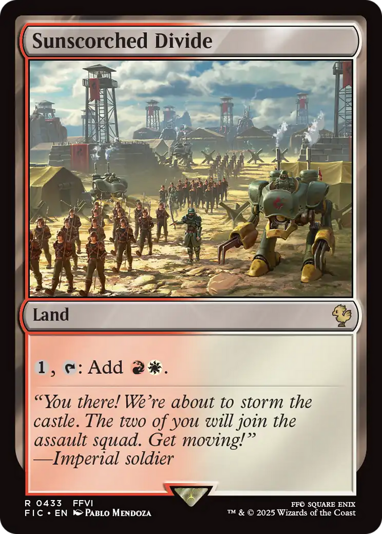 Sunscorched Divide [FINAL FANTASY Commander] | L.A. Mood Comics and Games