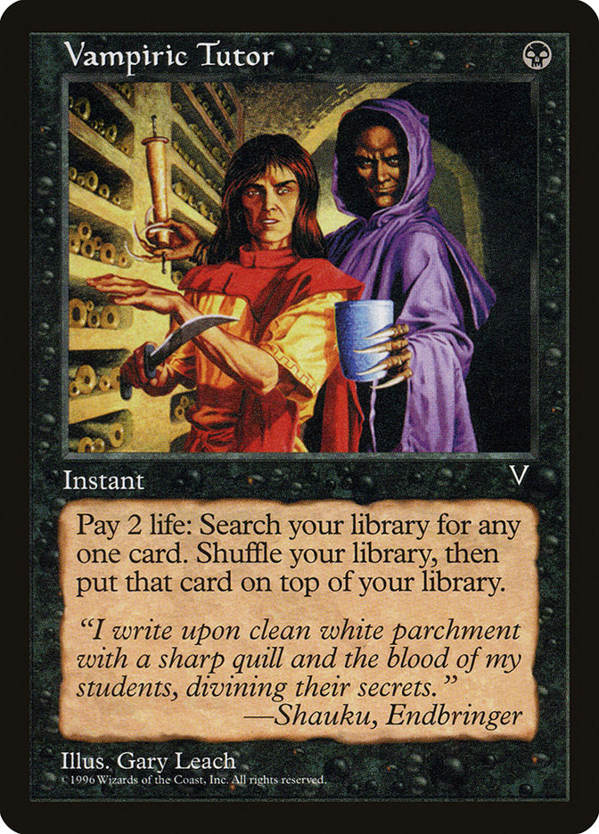Vampiric Tutor [Visions] | L.A. Mood Comics and Games