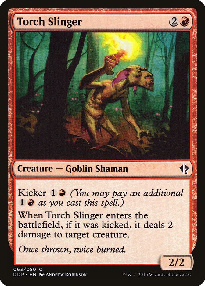Torch Slinger [Duel Decks: Zendikar vs. Eldrazi] | L.A. Mood Comics and Games