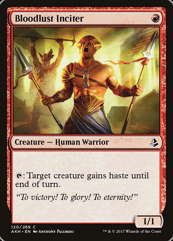 Bloodlust Inciter [Amonkhet] | L.A. Mood Comics and Games