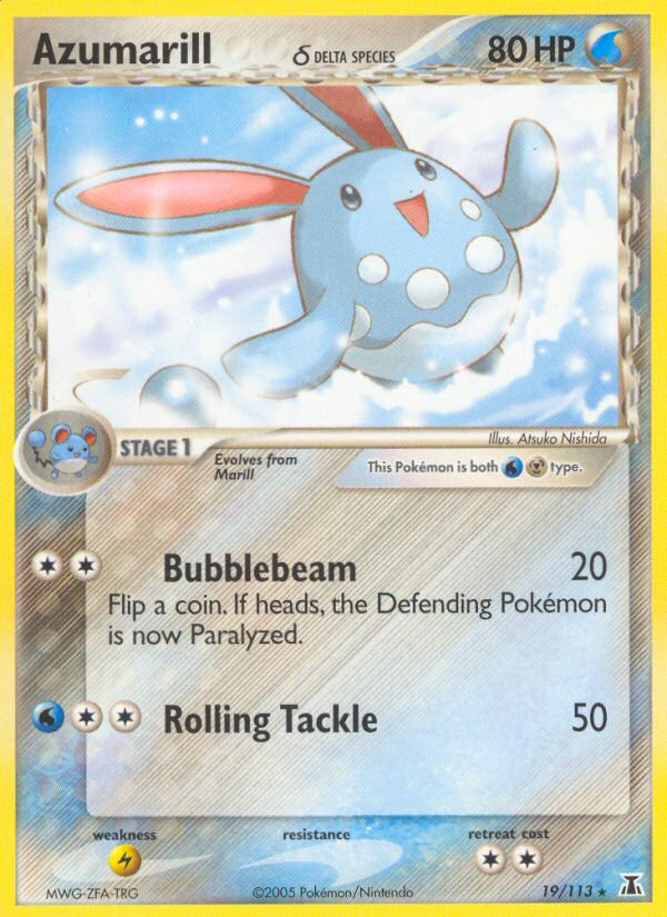 Azumarill (19/113) (Delta Species) [EX: Delta Species] | L.A. Mood Comics and Games