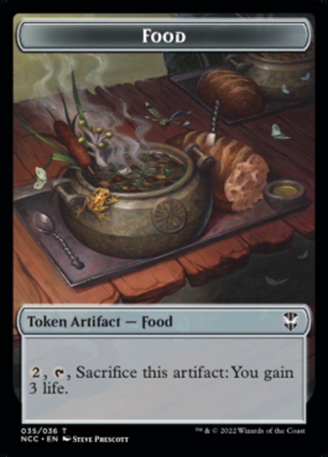 Food // Citizen Double-Sided Token [Streets of New Capenna Commander Tokens] | L.A. Mood Comics and Games