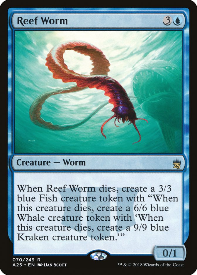 Reef Worm [Masters 25] | L.A. Mood Comics and Games