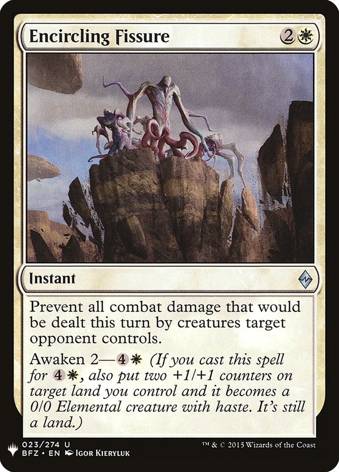 Encircling Fissure [Mystery Booster] | L.A. Mood Comics and Games