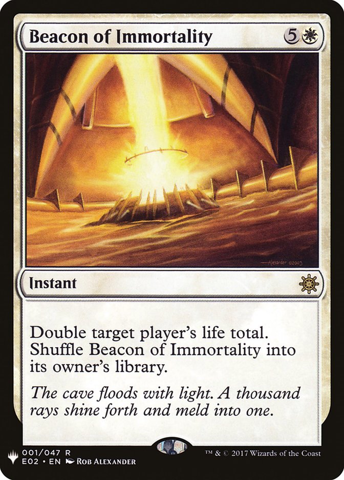 Beacon of Immortality [Mystery Booster] | L.A. Mood Comics and Games