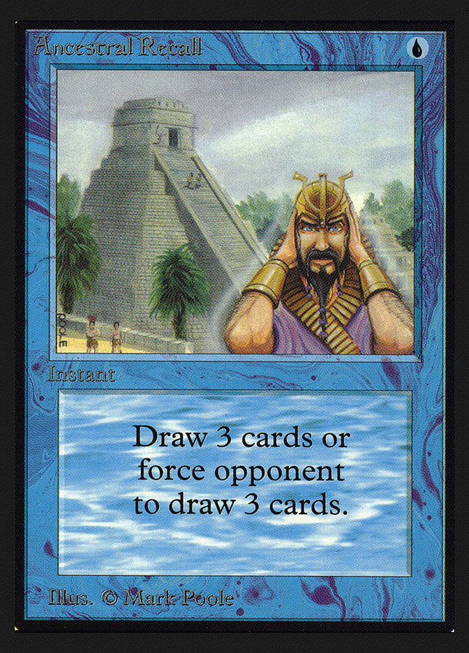 Ancestral Recall [International Collectors' Edition] | L.A. Mood Comics and Games