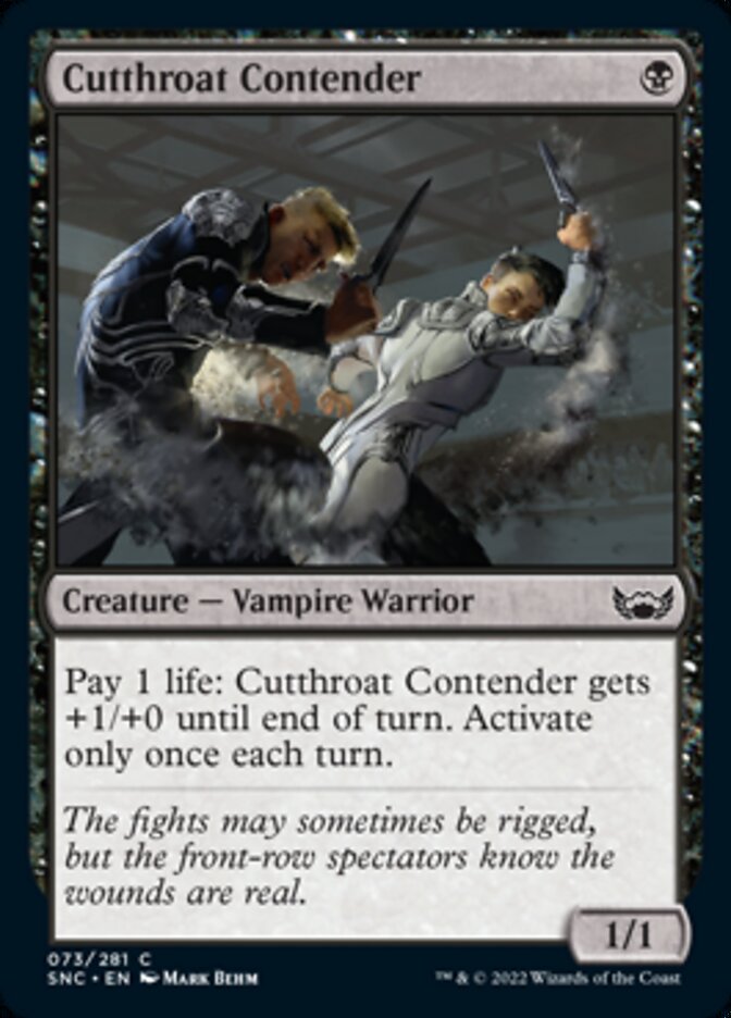 Cutthroat Contender [Streets of New Capenna] | L.A. Mood Comics and Games