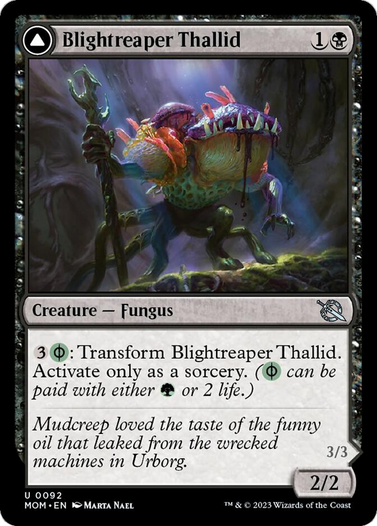 Blightreaper Thallid // Blightsower Thallid [March of the Machine] | L.A. Mood Comics and Games