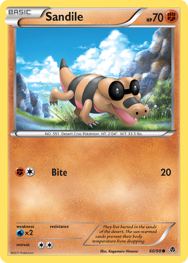 Sandile (60/98) [Black & White: Emerging Powers] | L.A. Mood Comics and Games