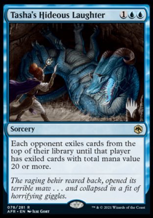 Tasha's Hideous Laughter (Promo Pack) [Dungeons & Dragons: Adventures in the Forgotten Realms Promos] | L.A. Mood Comics and Games
