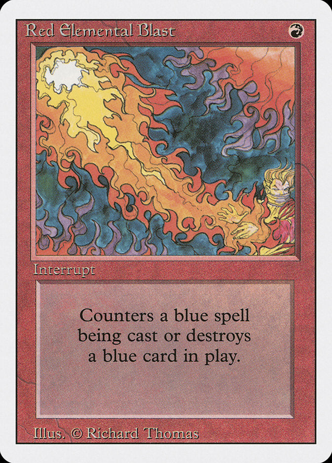 Red Elemental Blast [Revised Edition] | L.A. Mood Comics and Games