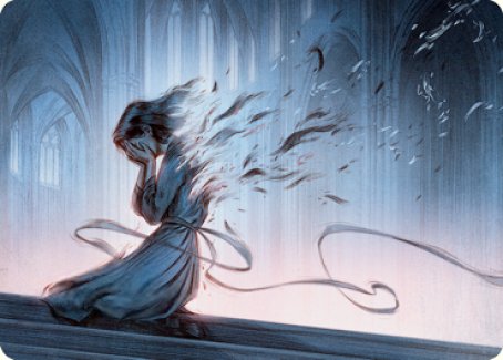 Fading Hope Art Card [Innistrad: Midnight Hunt Art Series] | L.A. Mood Comics and Games