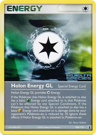 Holon Energy GL (105/113) (Stamped) [EX: Delta Species] | L.A. Mood Comics and Games