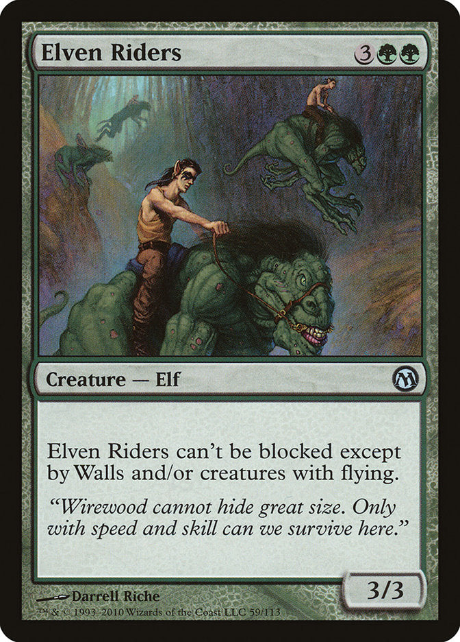 Elven Riders [Duels of the Planeswalkers] | L.A. Mood Comics and Games