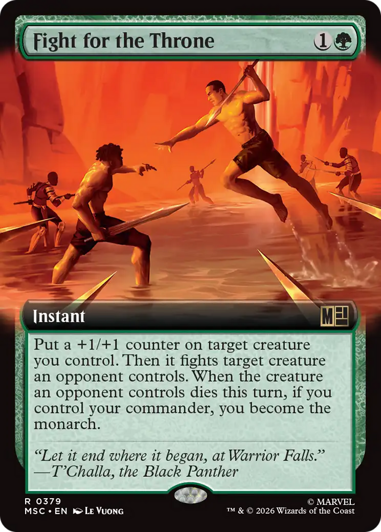 Fight for the Throne (Extended Art) [Marvel Super Heroes Commander] | L.A. Mood Comics and Games