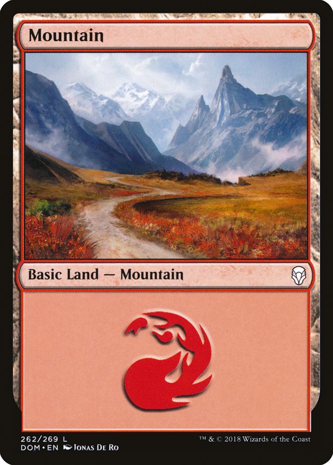 Mountain (262) [Dominaria] | L.A. Mood Comics and Games