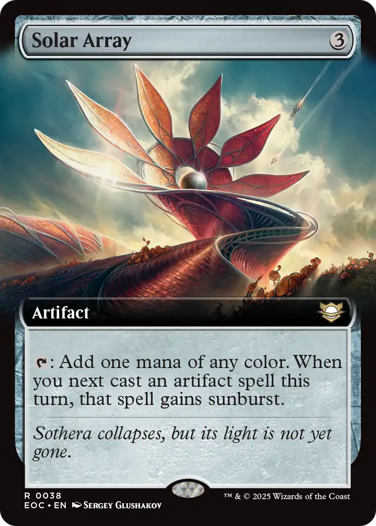 Solar Array (Extended Art) [Edge of Eternities Commander] | L.A. Mood Comics and Games