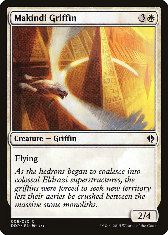 Makindi Griffin [Duel Decks: Zendikar vs. Eldrazi] | L.A. Mood Comics and Games