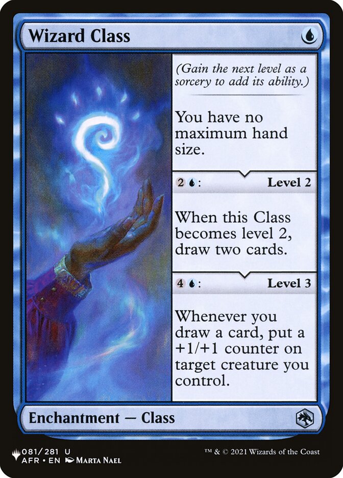 Wizard Class [The List] | L.A. Mood Comics and Games
