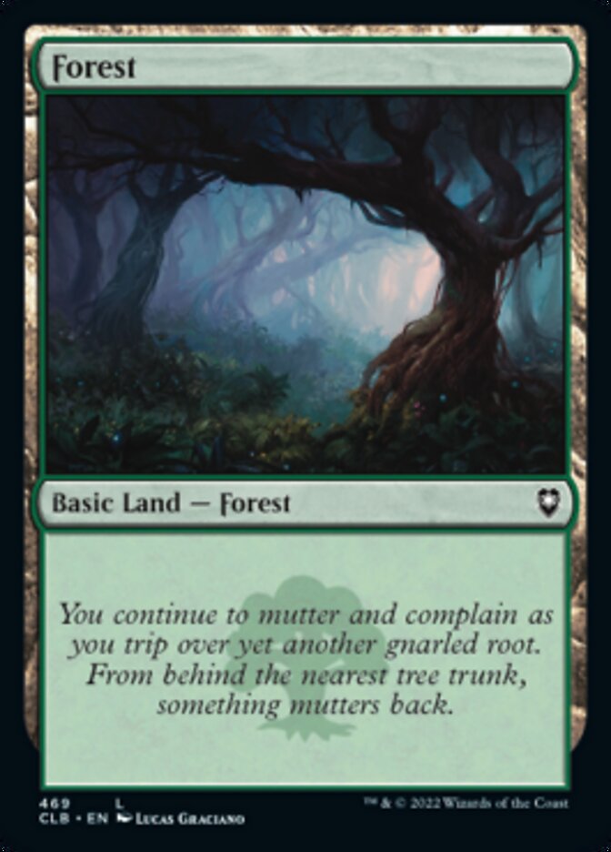 Forest (469) [Commander Legends: Battle for Baldur's Gate] | L.A. Mood Comics and Games