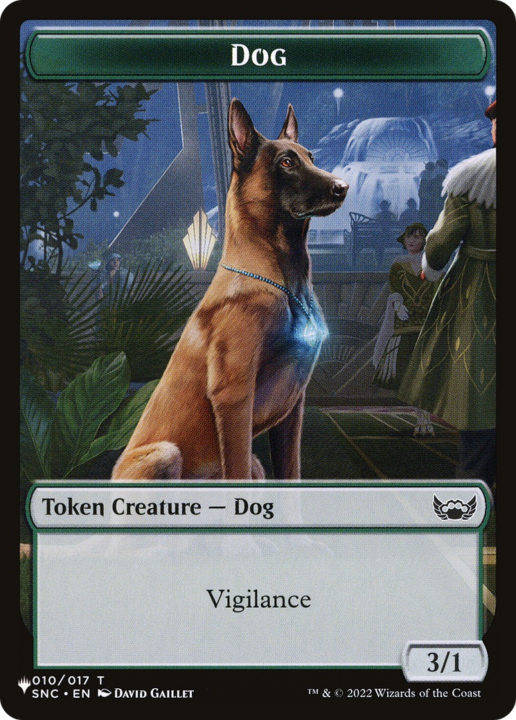 Shapeshifter // Dog Double-Sided Token [The List] | L.A. Mood Comics and Games