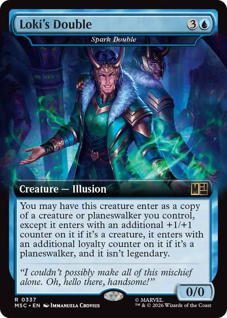Loki's Double - Spark Double (Extended Art) [Marvel Super Heroes Commander] | L.A. Mood Comics and Games