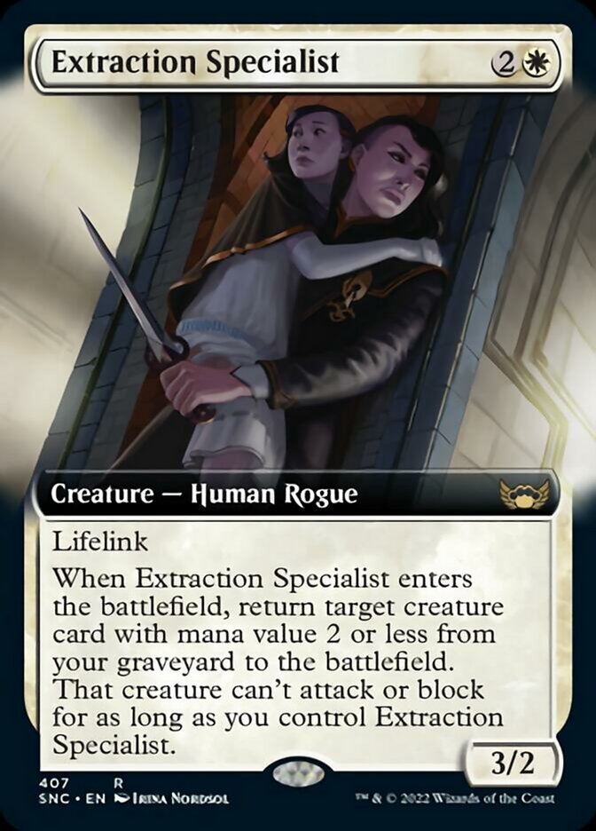 Extraction Specialist (Extended Art) [Streets of New Capenna] | L.A. Mood Comics and Games