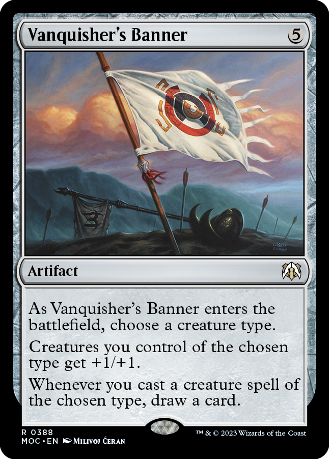 Vanquisher's Banner [March of the Machine Commander] | L.A. Mood Comics and Games