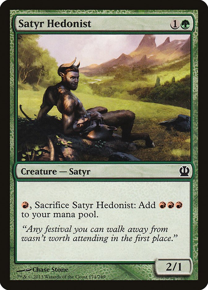 Satyr Hedonist [Theros] | L.A. Mood Comics and Games