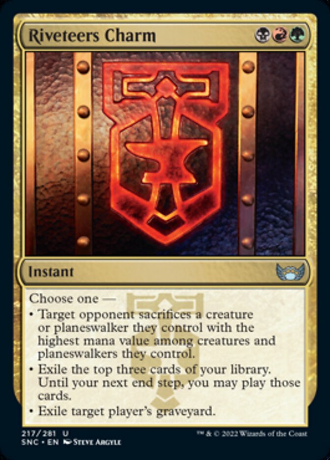 Riveteers Charm [Streets of New Capenna] | L.A. Mood Comics and Games