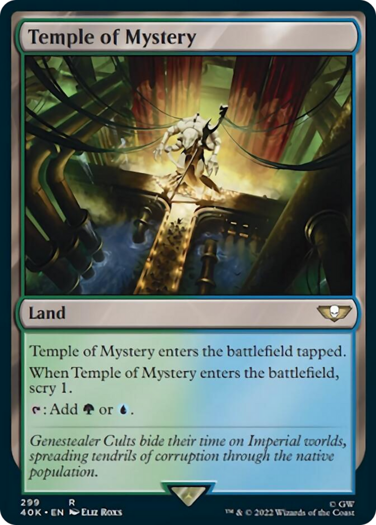 Temple of Mystery (Surge Foil) [Warhammer 40,000] | L.A. Mood Comics and Games