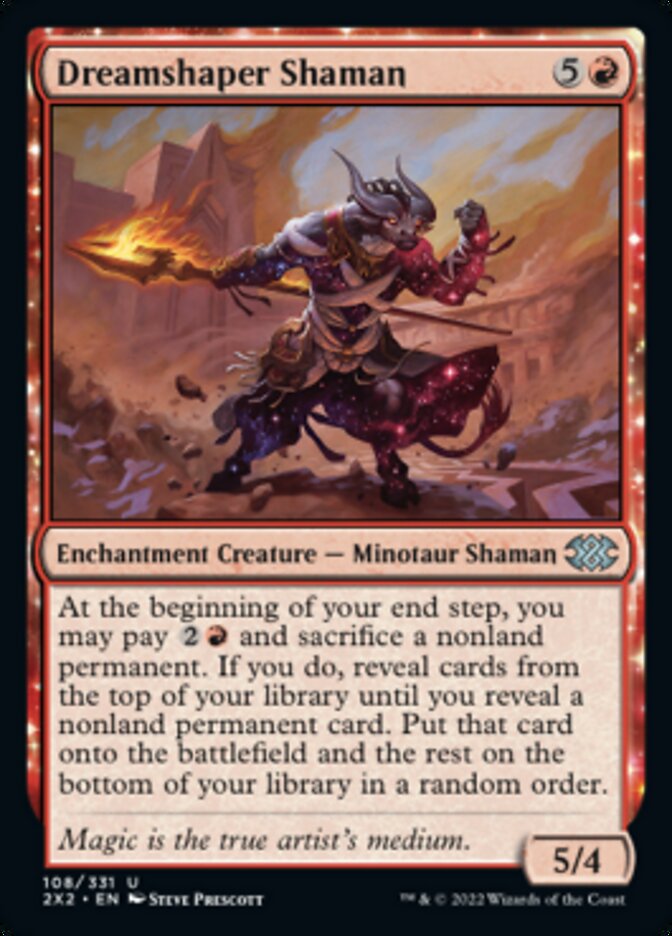 Dreamshaper Shaman [Double Masters 2022] | L.A. Mood Comics and Games
