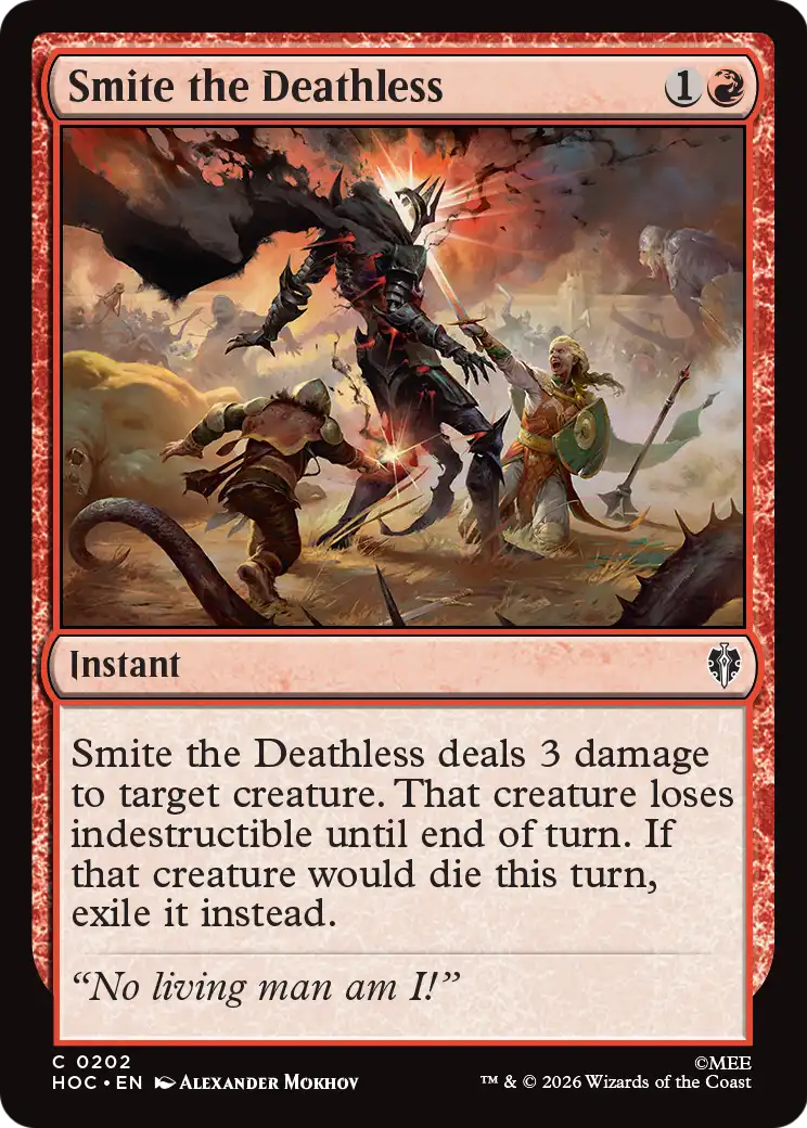 Smite the Deathless [The Hobbit: Eternal-Legal] | L.A. Mood Comics and Games