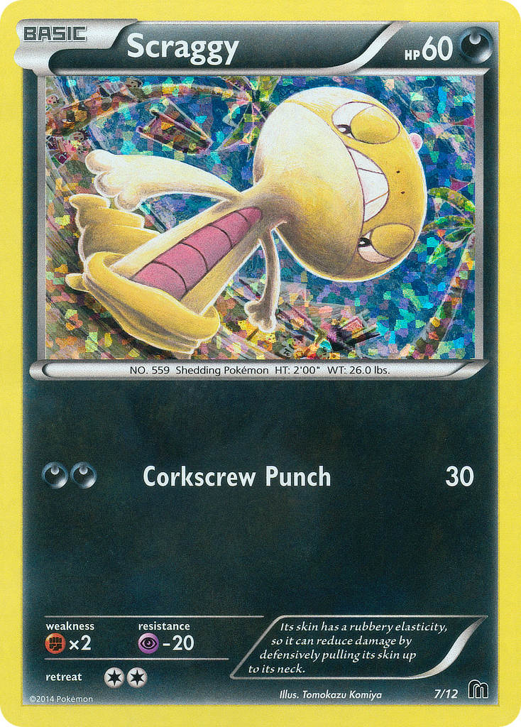 Scraggy (7/12) [McDonald's Promos: 2016 Collection] | L.A. Mood Comics and Games