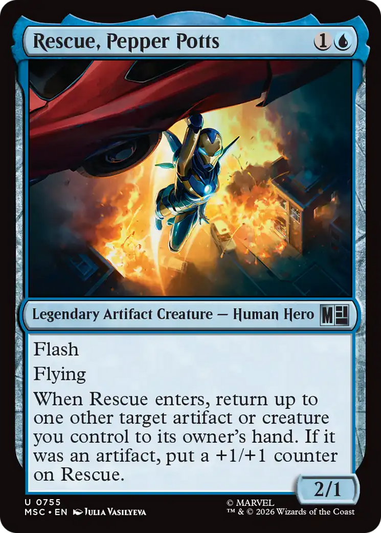 Rescue, Pepper Potts [Marvel Super Heroes Commander] | L.A. Mood Comics and Games
