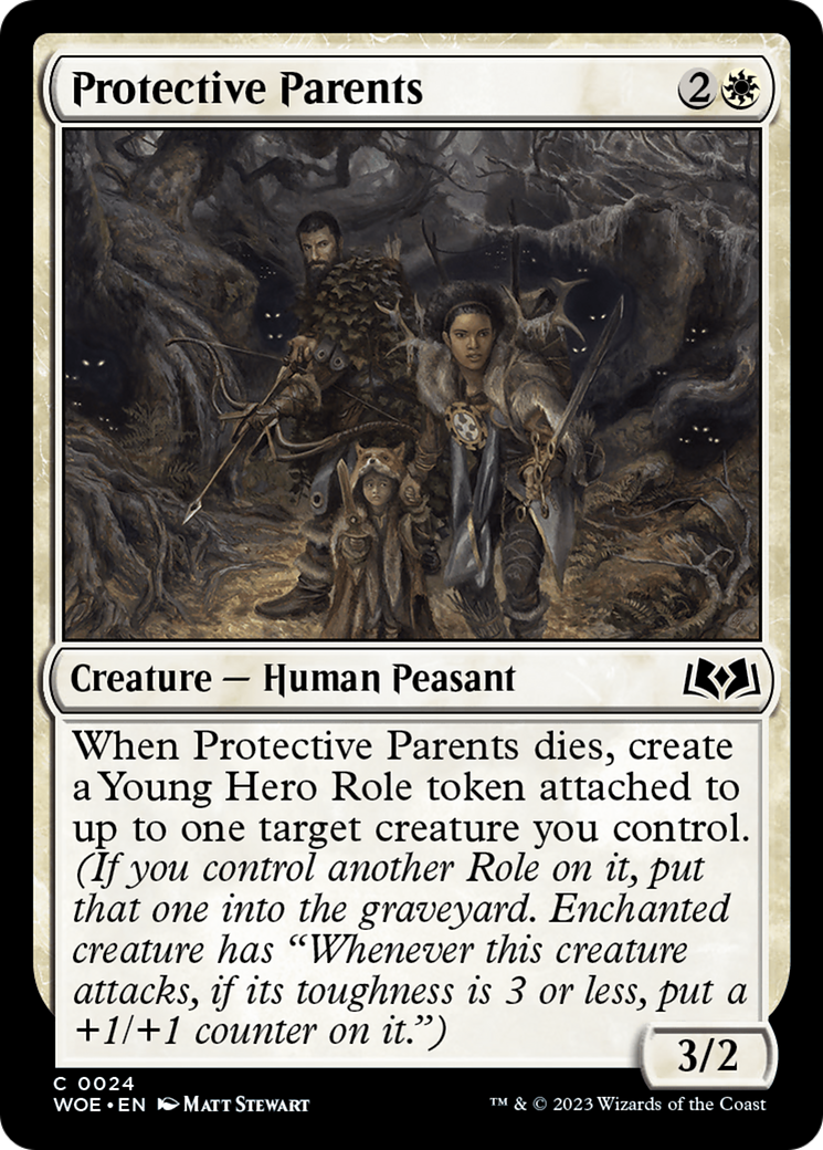 Protective Parents [Wilds of Eldraine] | L.A. Mood Comics and Games